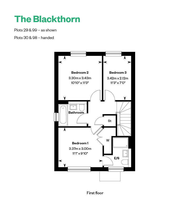 Floorplan of house for sale in Crowthorne