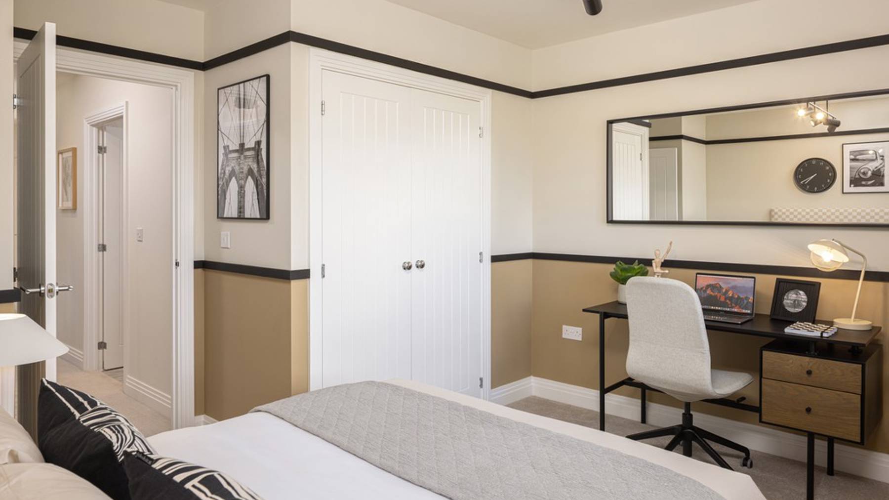 The Grange Aylett's Green Bedroom 3