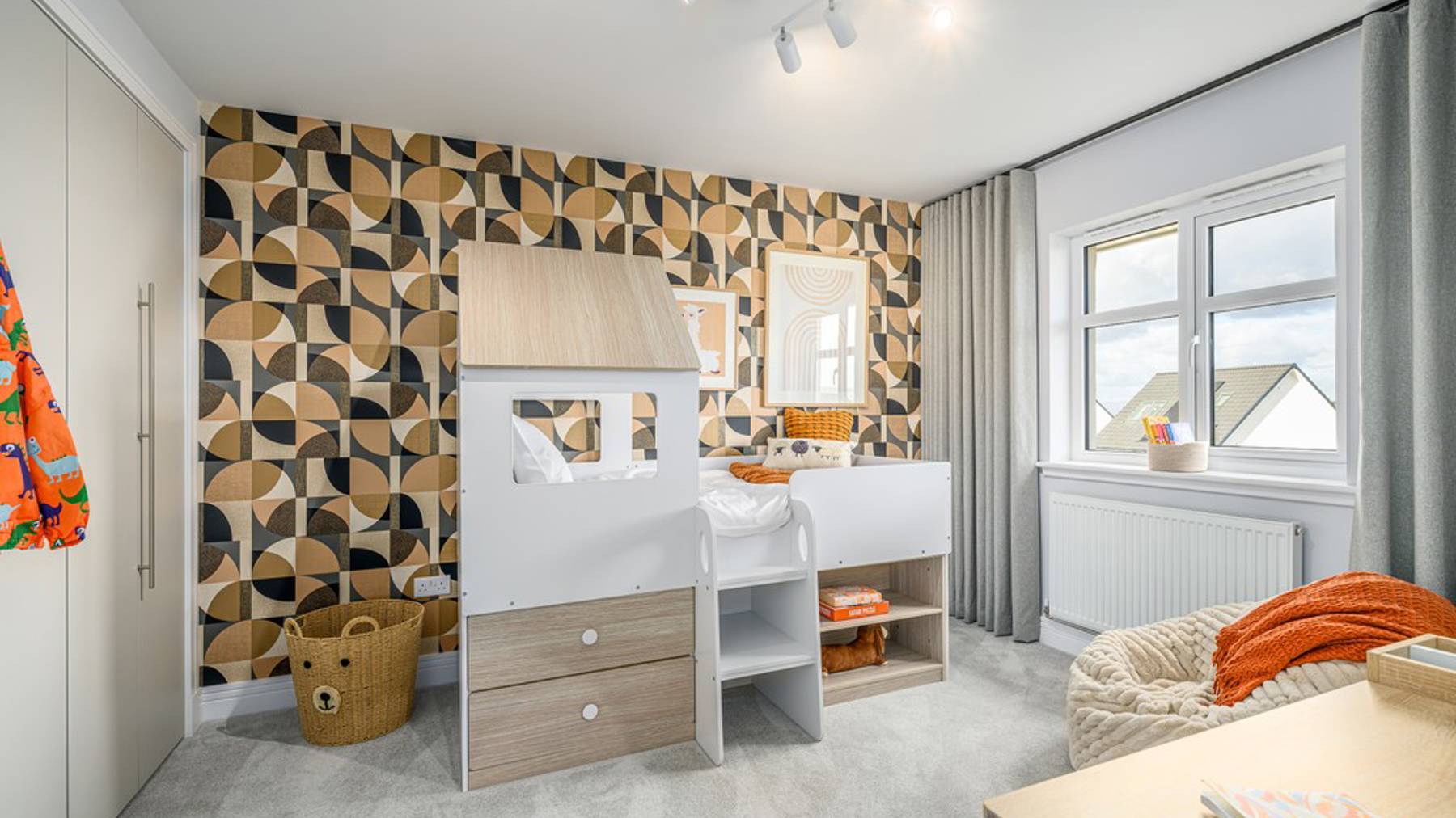 Bryce Bedroom 2 with kids bed and play area 