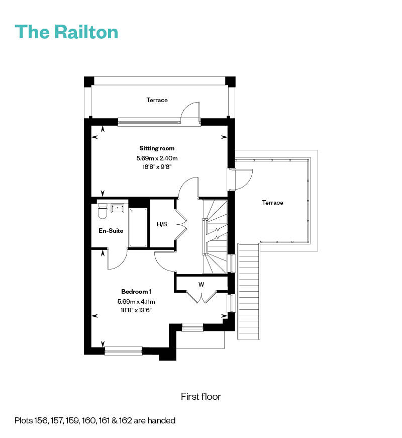 Railton First Floor Floorplan 