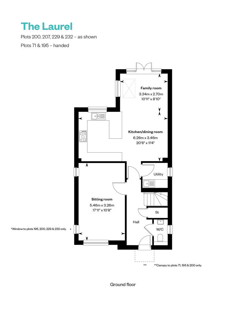 Floorplan of house for sale in Wimborne