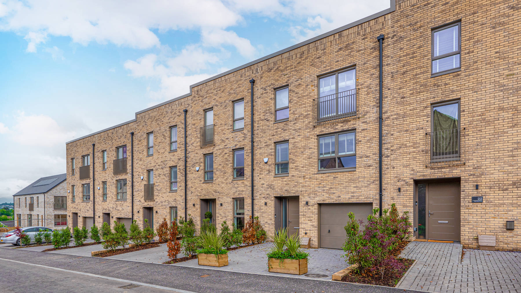 new homes in glasgow - townhouses exterior jordanhill park