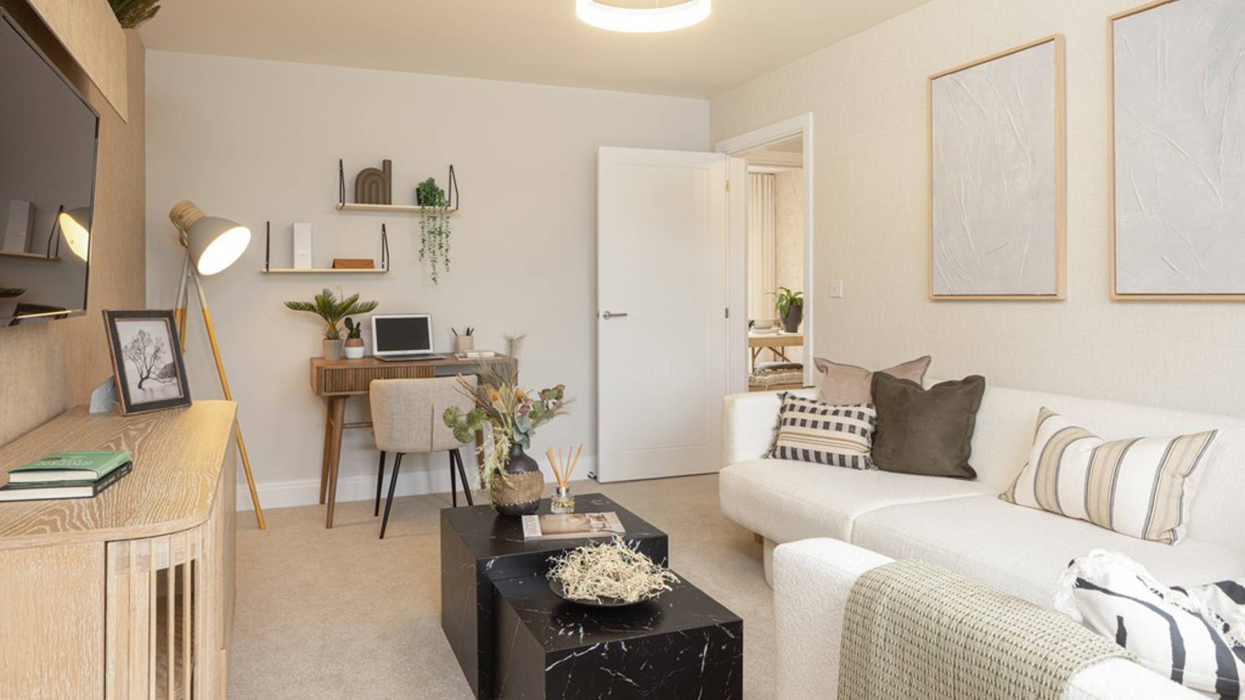 Living room of house for sale in Basingstoke