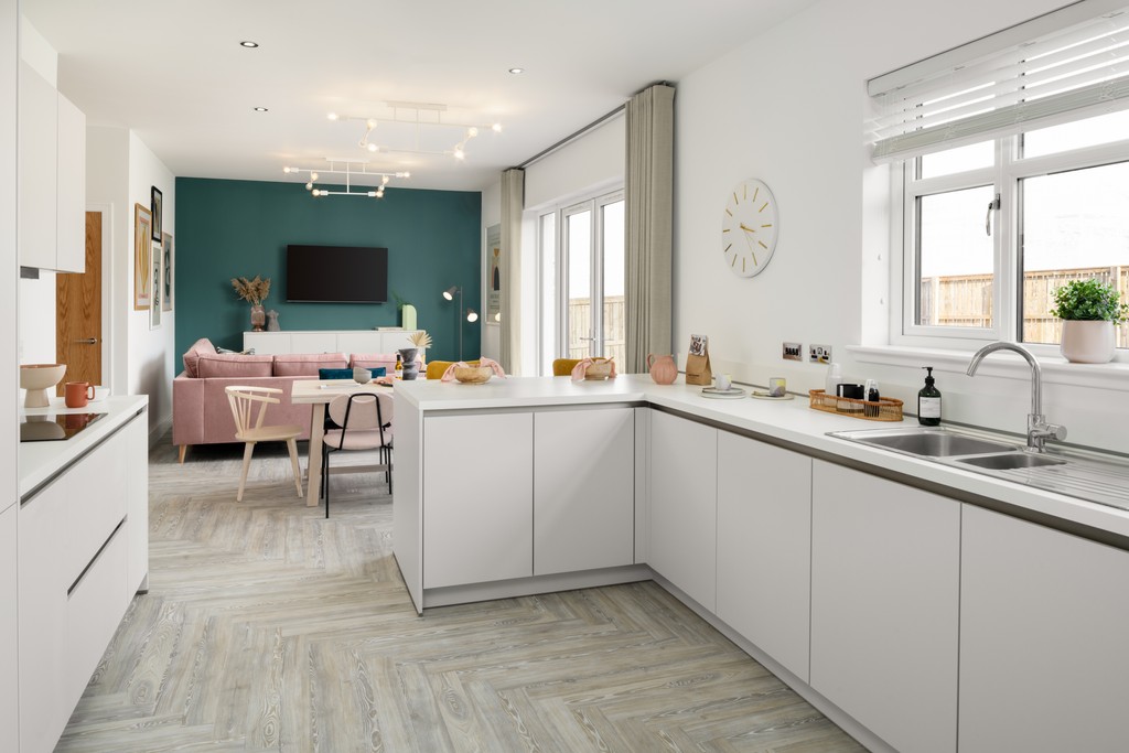 The Garvie Kitchen To Family Area